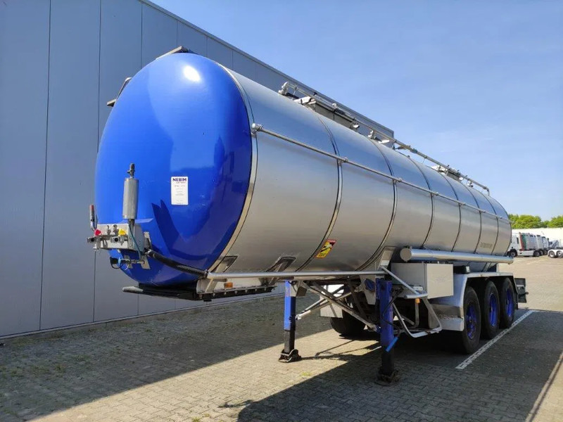 Burg 26165 liter Tankoplegger 1 kamer MET RVS Pomp - نصف مقطورة صهريج: صورة 1 Burg 26165 liter Tankoplegger 1 kamer MET RVS Pomp - نصف مقطورة صهريج: صورة 1