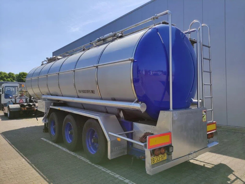 Burg 26165 liter Tankoplegger 1 kamer MET RVS Pomp - نصف مقطورة صهريج: صورة 2 Burg 26165 liter Tankoplegger 1 kamer MET RVS Pomp - نصف مقطورة صهريج: صورة 2