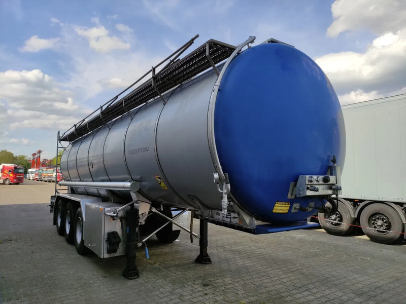 Burg 26165 liter Tankoplegger 1 kamer MET RVS Pomp - نصف مقطورة صهريج: صورة 5 Burg 26165 liter Tankoplegger 1 kamer MET RVS Pomp - نصف مقطورة صهريج: صورة 5