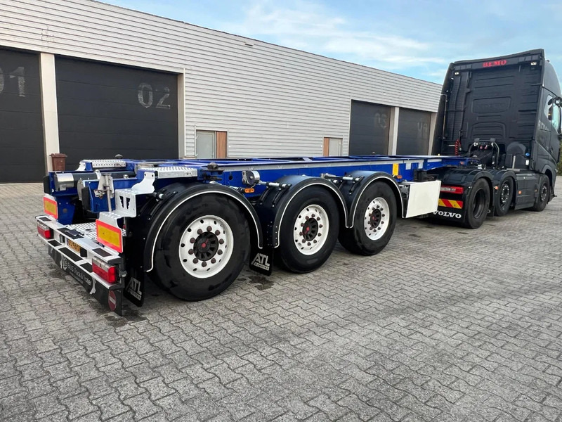 LAG 20FT SWAP ADR 3260KG ACHTER OPEN 2x - نصف مقطورة لنقل الحاويات: صورة 1 LAG 20FT SWAP ADR 3260KG ACHTER OPEN 2x - نصف مقطورة لنقل الحاويات: صورة 1