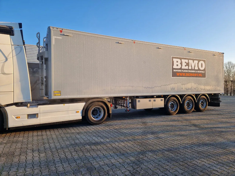 Kraker 72M3 WALKINGFLOOR TRAILER MET KLAPBUMER TE KOOP OF TE HUUR - نصف مقطورة صهريج: صورة 1 Kraker 72M3 WALKINGFLOOR TRAILER MET KLAPBUMER TE KOOP OF TE HUUR - نصف مقطورة صهريج: صورة 1