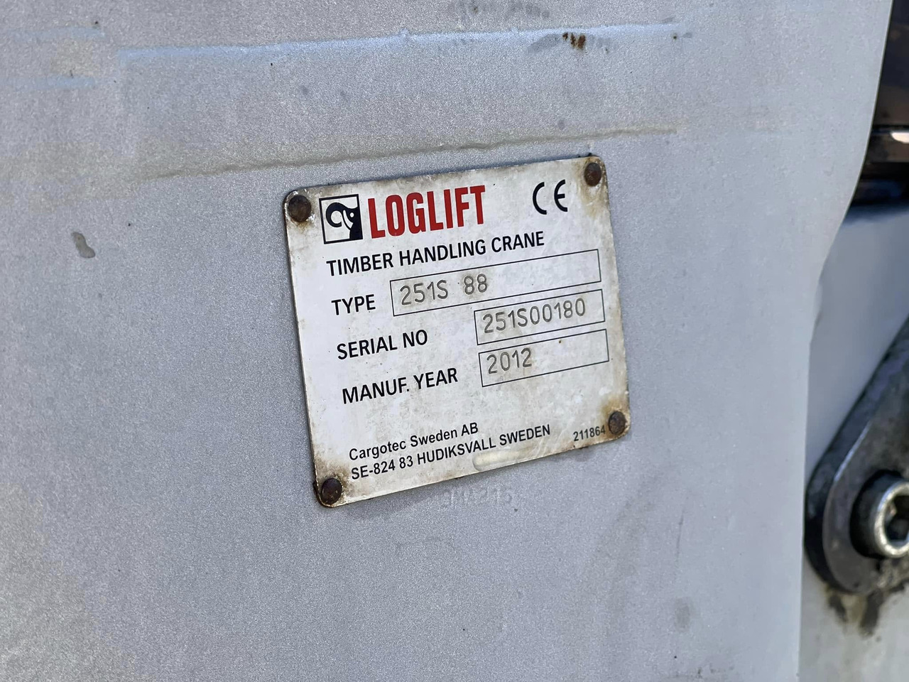 ونش كرين Loglift 251S: صورة 8