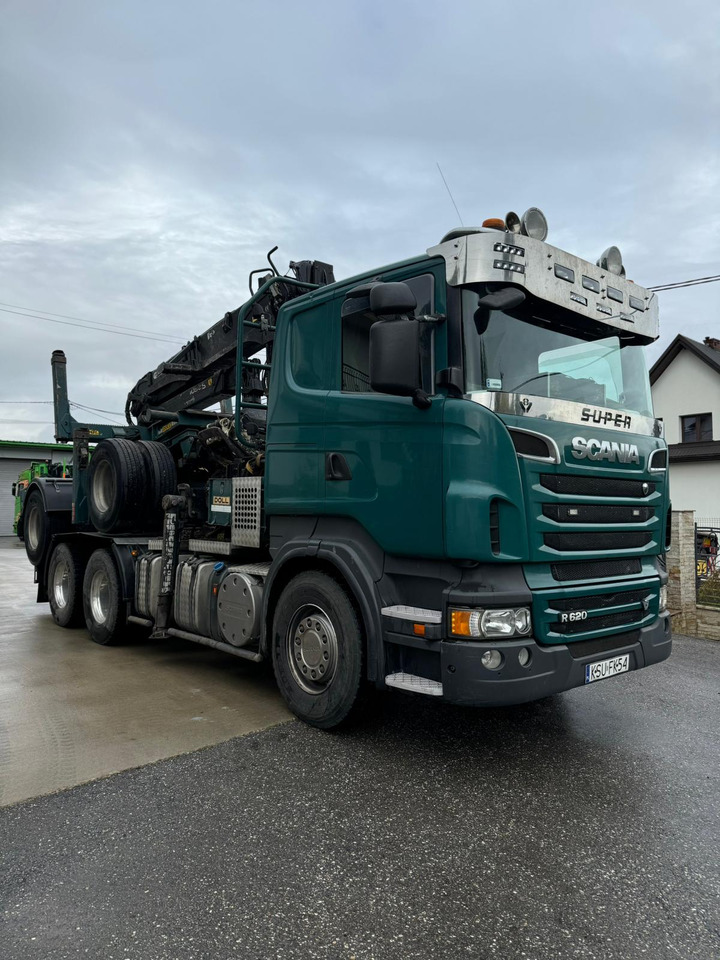 SCANIA R560 - شاحنة قطع الأشجار: صورة 2 SCANIA R560 - شاحنة قطع الأشجار: صورة 2