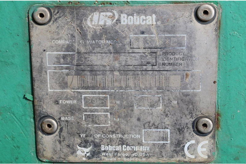حفار زحاف Bobcat 337: صورة 19