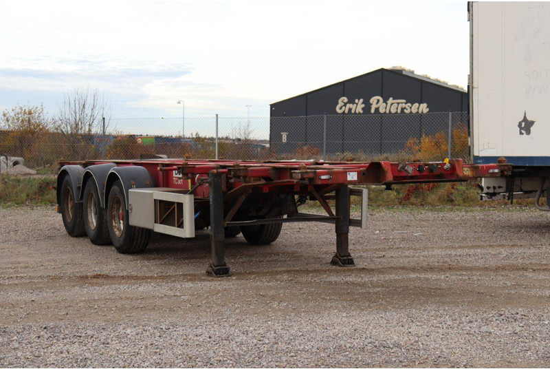 نصف مقطورة شاسيه HFR Semitrailer Containerchassis Standard: صورة 9