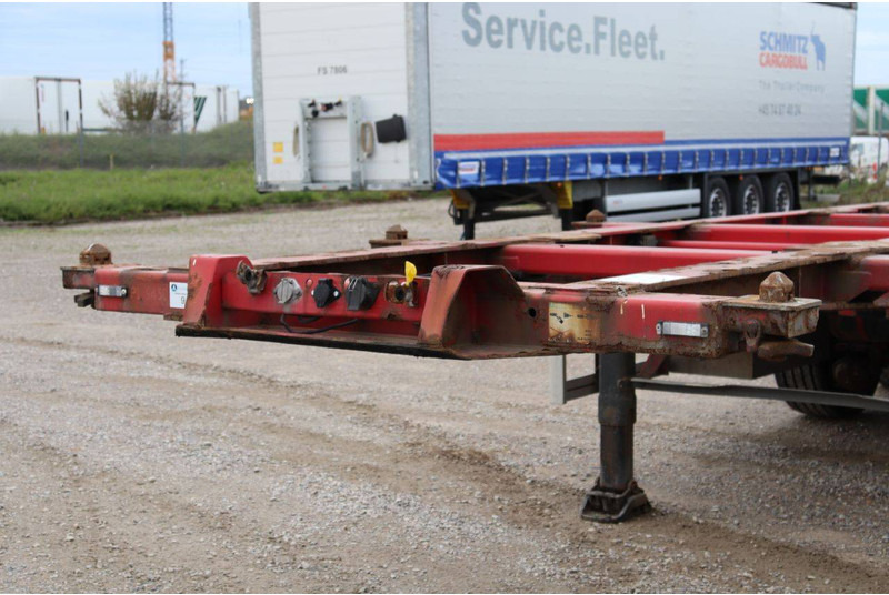 نصف مقطورة شاسيه HFR Semitrailer Containerchassis Standard: صورة 13