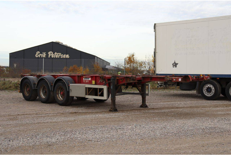نصف مقطورة شاسيه HFR Semitrailer Containerchassis Standard: صورة 8