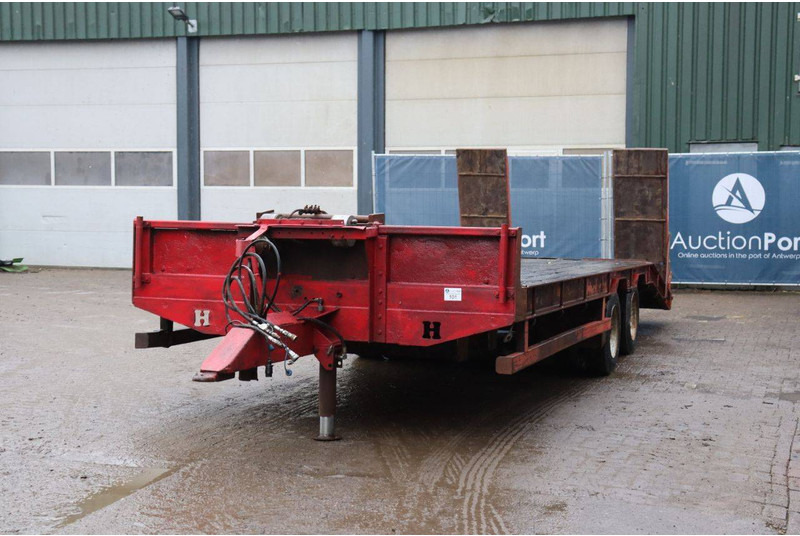 Herbst - Altair 16T - نصف مقطورة مسطحة: صورة 1 Herbst - Altair 16T - نصف مقطورة مسطحة: صورة 1