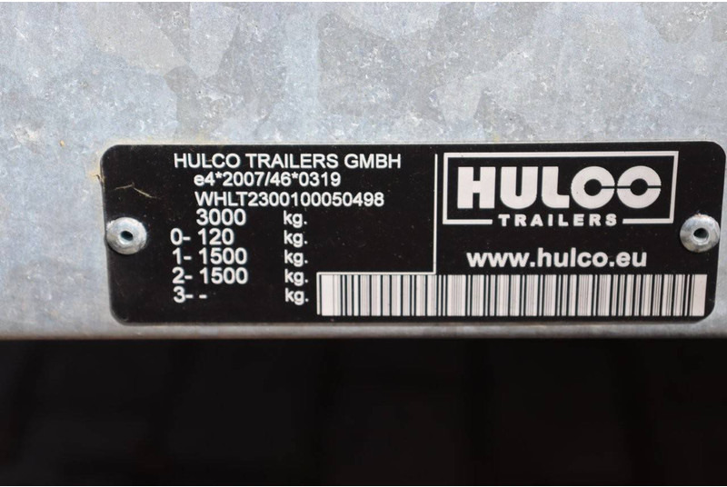 جديدة مقطورات مسطحة Hulco flatbed trailer: صورة 12