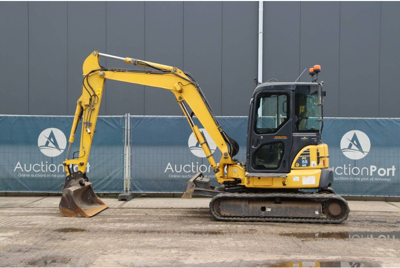 Komatsu PC55MR-3 - حفار زحاف: صورة 2 Komatsu PC55MR-3 - حفار زحاف: صورة 2