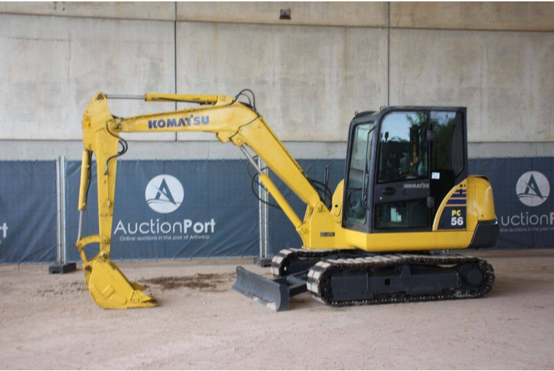 Komatsu PC56-7 - حفار زحاف: صورة 1 Komatsu PC56-7 - حفار زحاف: صورة 1