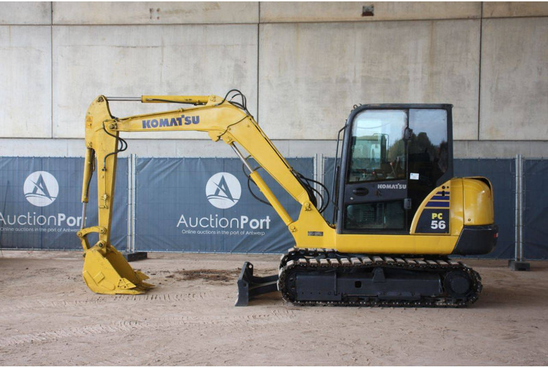 Komatsu PC56-7 - حفار زحاف: صورة 2 Komatsu PC56-7 - حفار زحاف: صورة 2