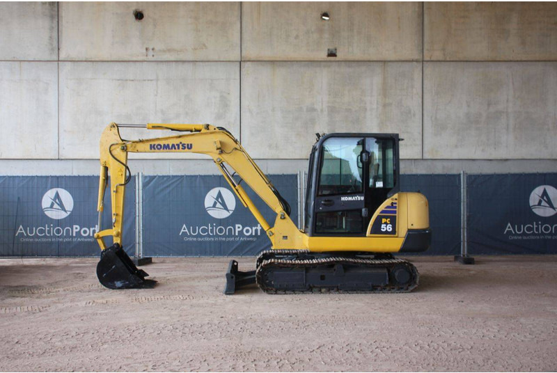 Komatsu PC56-7 - حفار زحاف: صورة 2 Komatsu PC56-7 - حفار زحاف: صورة 2