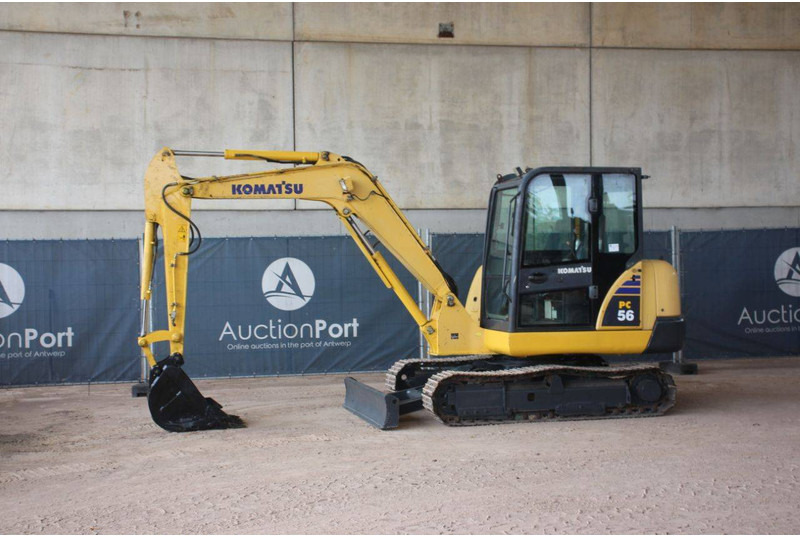 Komatsu PC56-7 - حفار زحاف: صورة 1 Komatsu PC56-7 - حفار زحاف: صورة 1