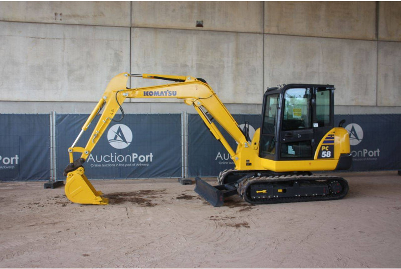 Komatsu PC58-8 - حفار زحاف: صورة 1 Komatsu PC58-8 - حفار زحاف: صورة 1