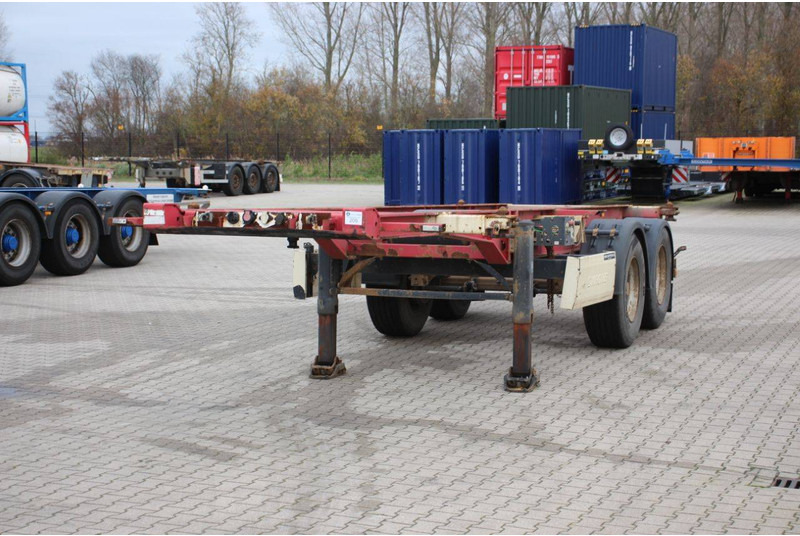 Krone - نصف مقطورة شاسيه: صورة 1 Krone - نصف مقطورة شاسيه: صورة 1