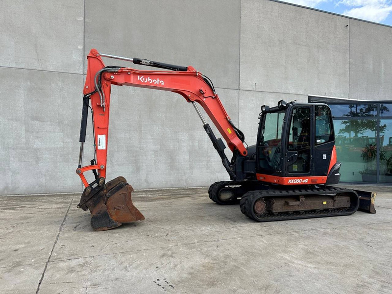 Kubota KX080-4 - حفار زحاف: صورة 1 Kubota KX080-4 - حفار زحاف: صورة 1