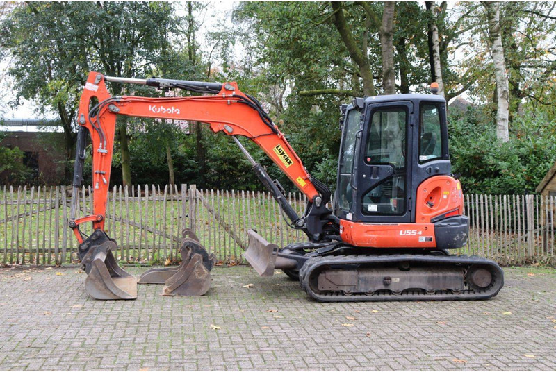 Kubota U55-4 - حفار زحاف: صورة 1 Kubota U55-4 - حفار زحاف: صورة 1