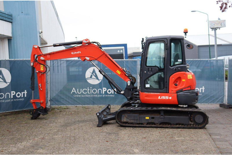 Kubota U55-4 - حفار زحاف: صورة 2 Kubota U55-4 - حفار زحاف: صورة 2