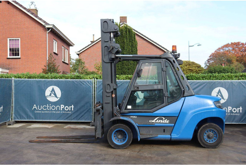 Linde H80D-900 - رافعة شوكية ديزل: صورة 2 Linde H80D-900 - رافعة شوكية ديزل: صورة 2