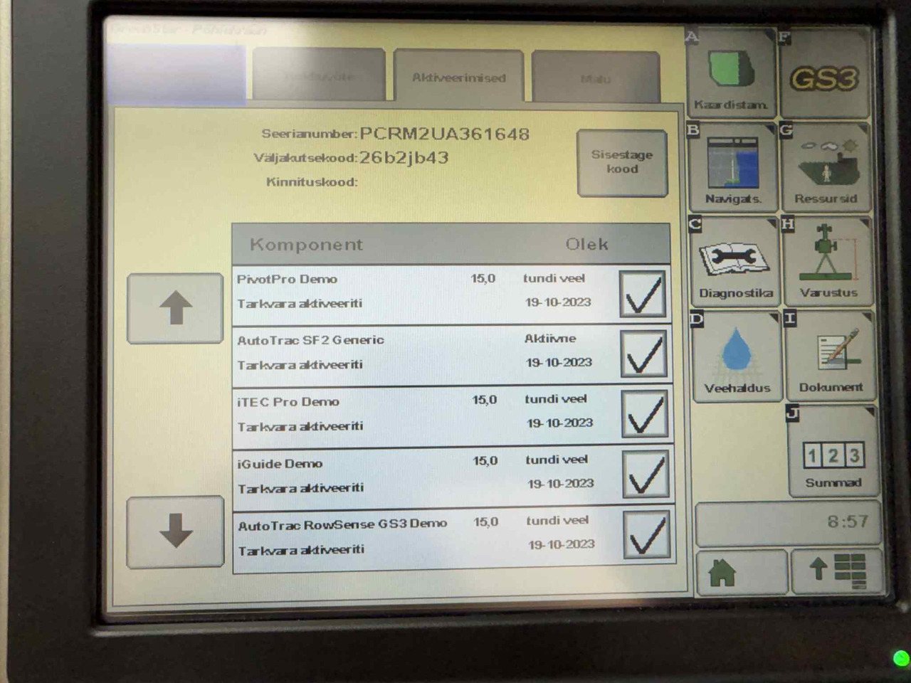 JOHN DEERE Starfire - نظام ملاحة - جرار: صورة 5 JOHN DEERE Starfire - نظام ملاحة - جرار: صورة 5