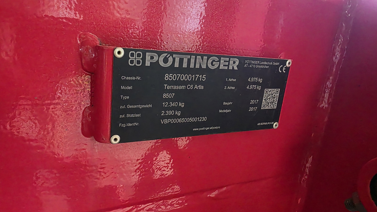PÖTTINGER Terrasem C6 Artis - آلة البذر: صورة 4 PÖTTINGER Terrasem C6 Artis - آلة البذر: صورة 4