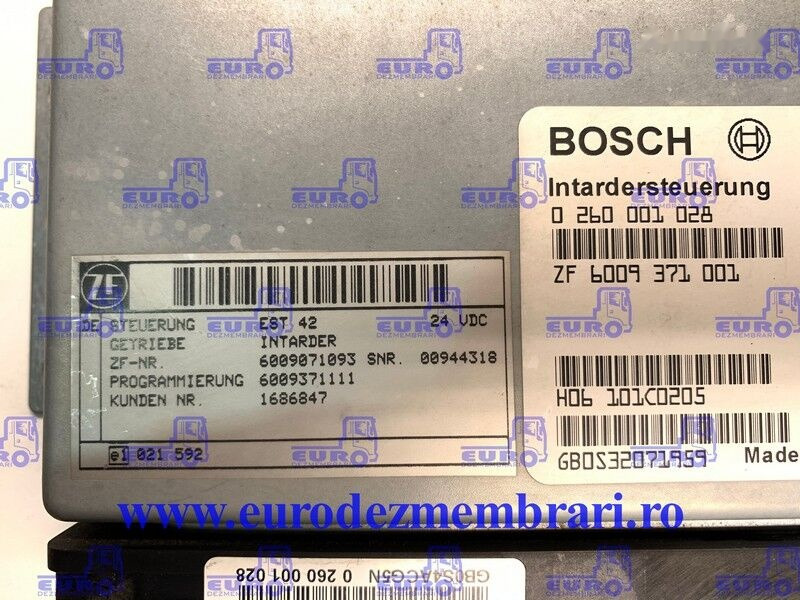 Bosch EST 42 1686847 DAF - وحدة تحكم الكتروني - شاحنة: صورة 2 Bosch EST 42 1686847 DAF - وحدة تحكم الكتروني - شاحنة: صورة 2
