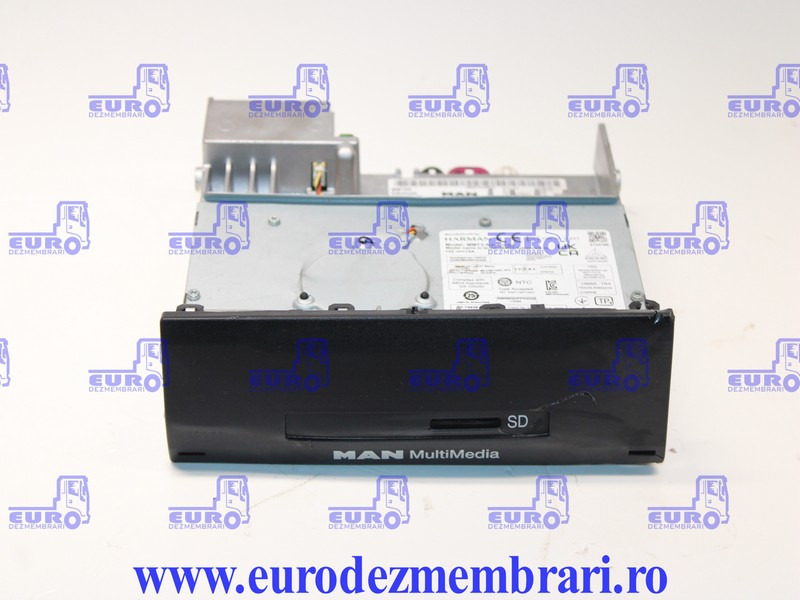 CALCULATOR UNITATE MULTIMEDIA MMTA3 MAN TGX TG3 81.28100.6085 - وحدة تحكم الكتروني - شاحنة: صورة 1 CALCULATOR UNITATE MULTIMEDIA MMTA3 MAN TGX TG3 81.28100.6085 - وحدة تحكم الكتروني - شاحنة: صورة 1