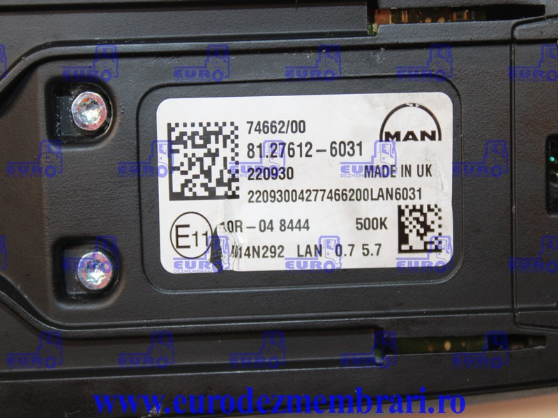 CAMERA RADAR MAN TGX TG3 81.27612.6031 - وحدة تحكم الكتروني - شاحنة: صورة 2 CAMERA RADAR MAN TGX TG3 81.27612.6031 - وحدة تحكم الكتروني - شاحنة: صورة 2