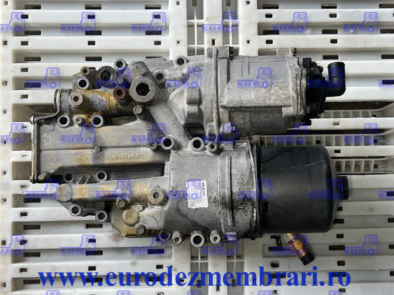 CARCASA FILTRU ULEI + TERMOFLOT + FILTRU CENTRIFUGAL MAN TGX D3876 51.05000.7176, 51.05601.7182, 51.01804.7052 - فلتر الزيت - شاحنة: صورة 2 CARCASA FILTRU ULEI + TERMOFLOT + FILTRU CENTRIFUGAL MAN TGX D3876 51.05000.7176, 51.05601.7182, 51.01804.7052 - فلتر الزيت - شاحنة: صورة 2