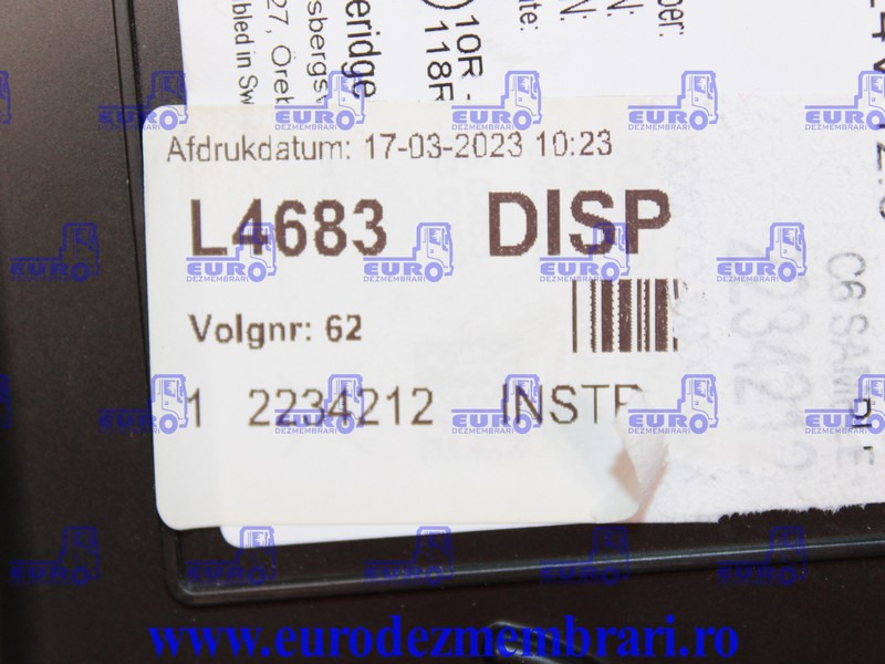 CEAS BORD DIGITAL DAF XF XG 2234212 - لوحة القيادة - شاحنة: صورة 5 CEAS BORD DIGITAL DAF XF XG 2234212 - لوحة القيادة - شاحنة: صورة 5