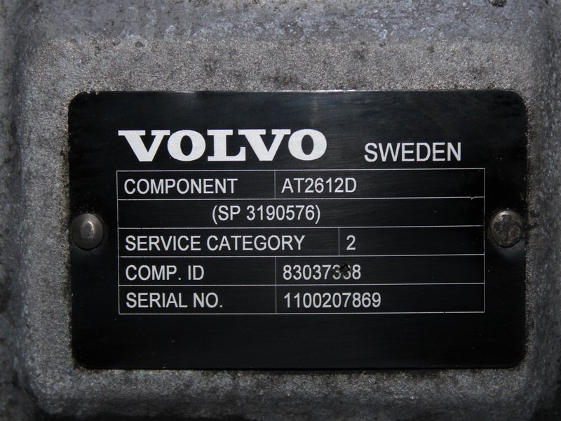 CUTIE DE VITEZE AUTOMATA FARA RETARDER VOLVO AT2612D 3190576 - صندوق التروس - شاحنة: صورة 5 CUTIE DE VITEZE AUTOMATA FARA RETARDER VOLVO AT2612D 3190576 - صندوق التروس - شاحنة: صورة 5