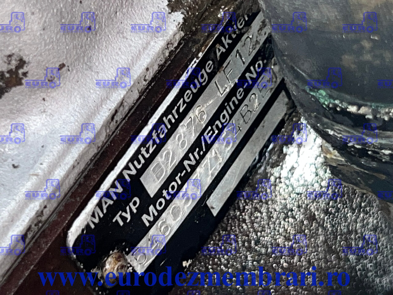 MOTOR MAN TGA D2876 LF12 480CP EURO 3 - محرك - شاحنة: صورة 5 MOTOR MAN TGA D2876 LF12 480CP EURO 3 - محرك - شاحنة: صورة 5