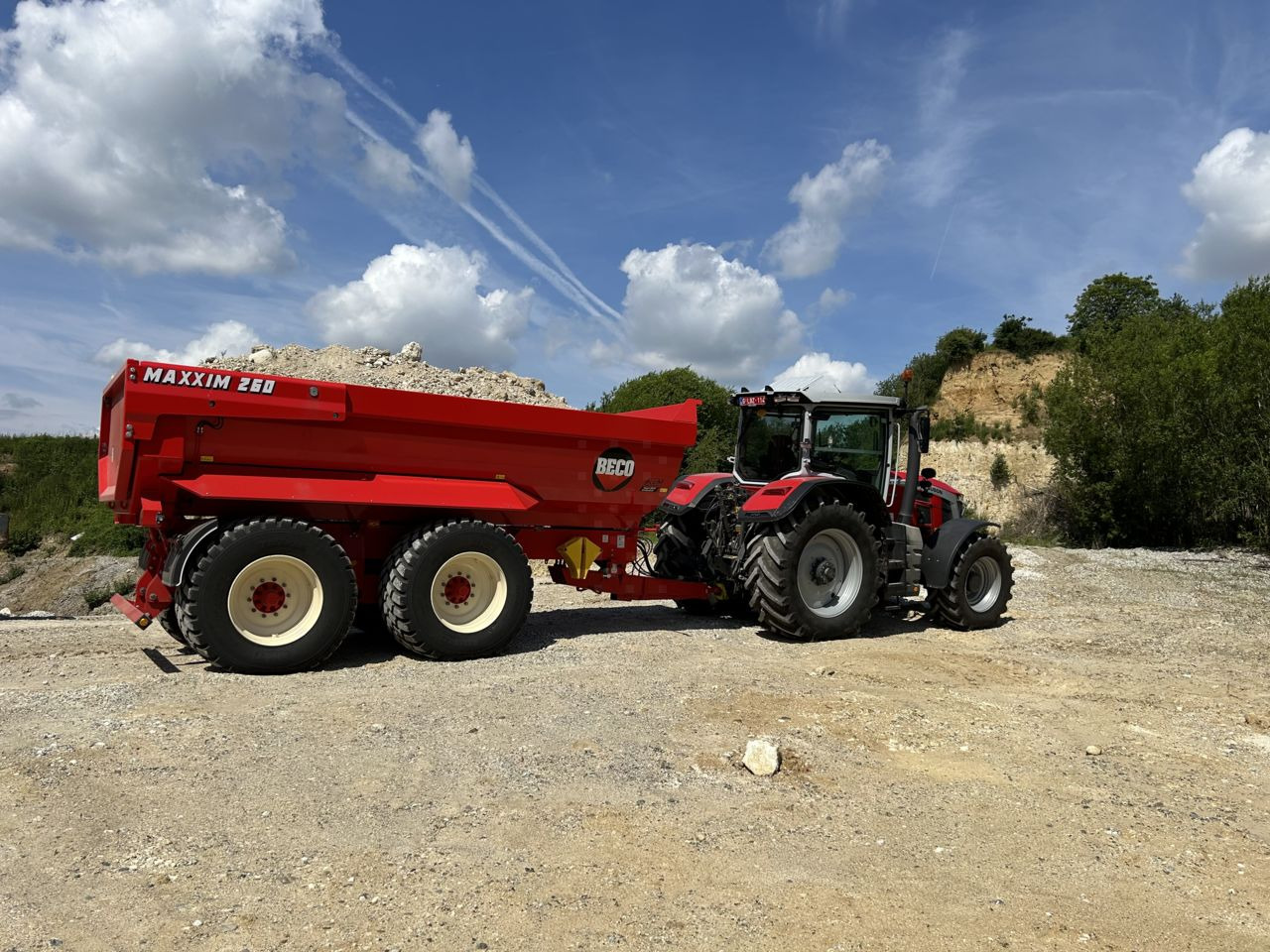 Beco Maxxim 260 - مقطورة قلاب: صورة 1 Beco Maxxim 260 - مقطورة قلاب: صورة 1