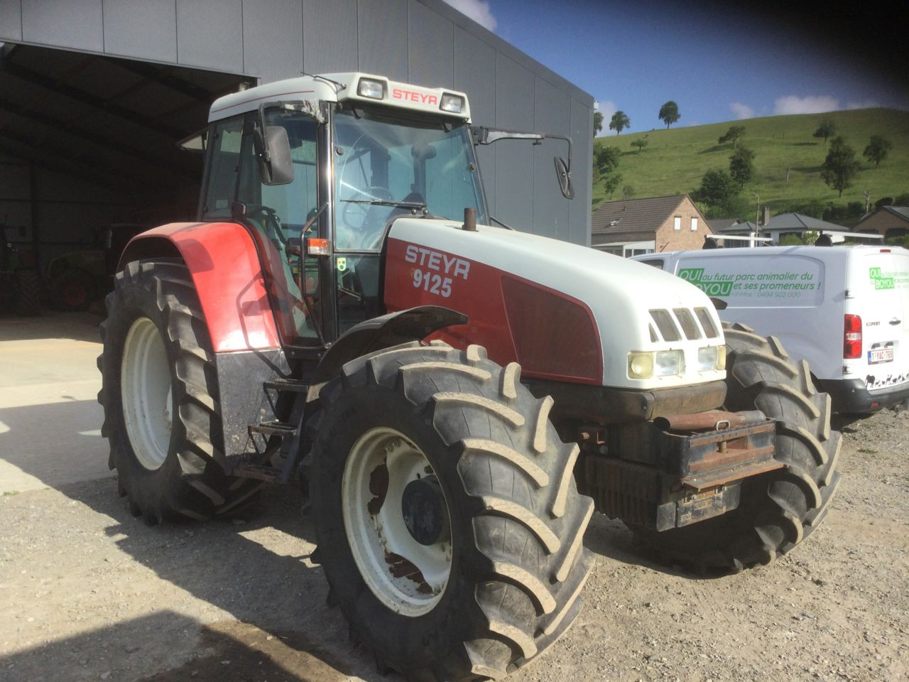 Steyr 9125 - جرار: صورة 2 Steyr 9125 - جرار: صورة 2