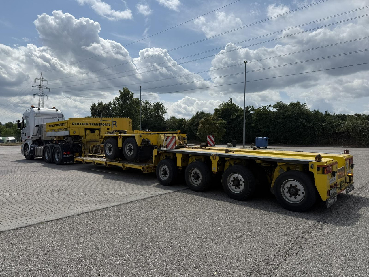 Goldhofer STHP-XLE 2+4 (6) | Baggerbrücke - Tiefbett - عربة منخفضة مسطحة نصف مقطورة: صورة 4 Goldhofer STHP-XLE 2+4 (6) | Baggerbrücke - Tiefbett - عربة منخفضة مسطحة نصف مقطورة: صورة 4