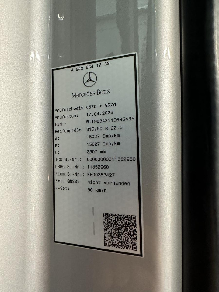 جديدة وحدة جر Mercedes Benz Actros 2652 LS 6x4 | NEUFAHRZEUGE | ZGG 120 to: صورة 30
