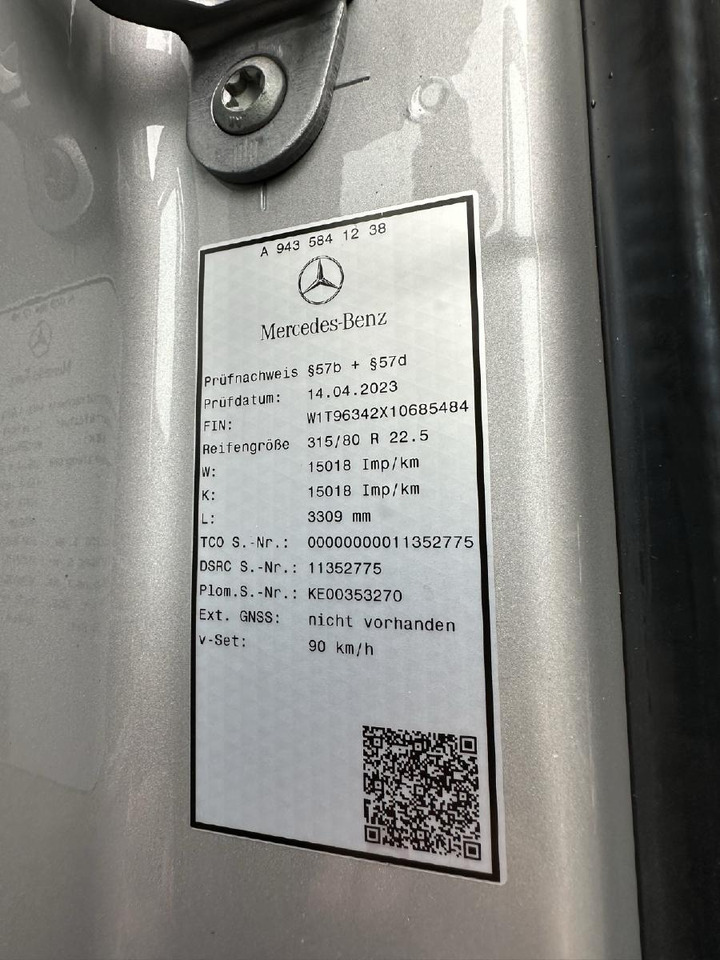 جديدة وحدة جر Mercedes Benz Actros 2652 LS 6x4 | NEUFAHRZEUGE | ZGG 120 to: صورة 28