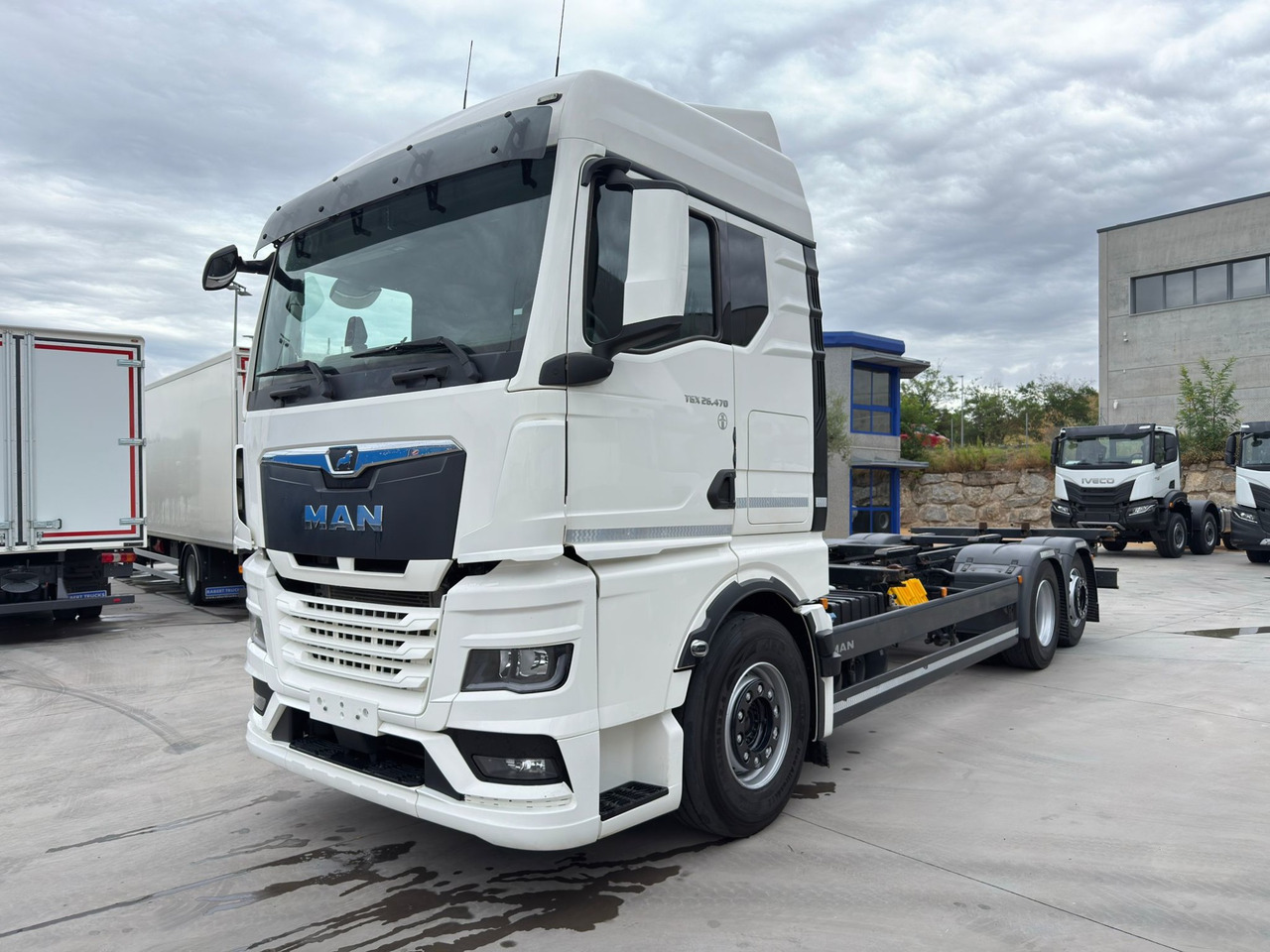 MAN 26.470 TGX E6 (Chassis) - شاحنة هيكل كابينة: صورة 1 MAN 26.470 TGX E6 (Chassis) - شاحنة هيكل كابينة: صورة 1