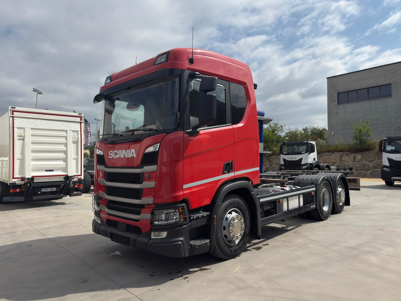 SCANIA R450 E6 (Chassis) - شاحنة هيكل كابينة: صورة 1 SCANIA R450 E6 (Chassis) - شاحنة هيكل كابينة: صورة 1