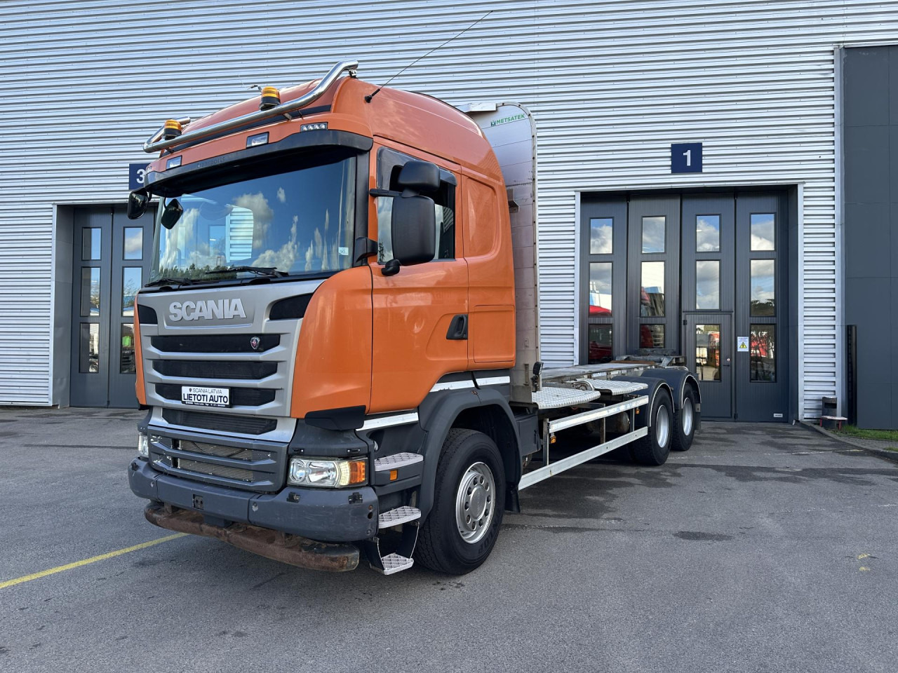 SCANIA R 450 CB6x4HHZ - شاحنة هيكل كابينة: صورة 4 SCANIA R 450 CB6x4HHZ - شاحنة هيكل كابينة: صورة 4