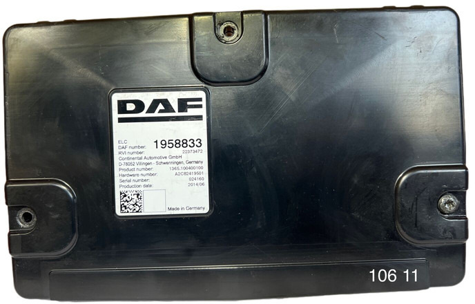 DAF 2015 - وحدة تحكم الكتروني: صورة 1 DAF 2015 - وحدة تحكم الكتروني: صورة 1