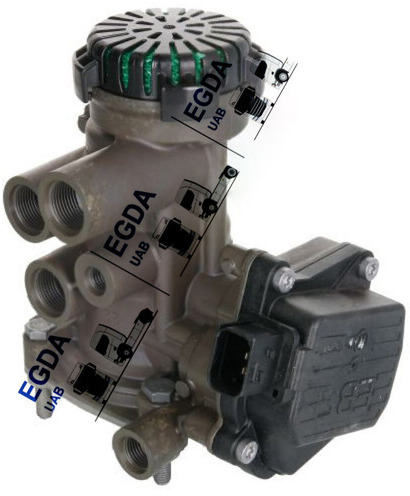 KNORR-BREMSE EBS 2022 - صمام: صورة 1 KNORR-BREMSE EBS 2022 - صمام: صورة 1