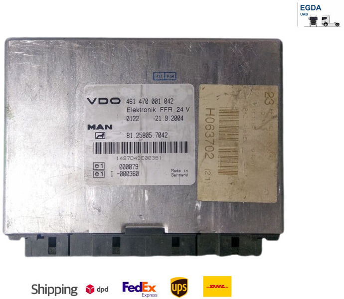 MAN VDO Elektronik FFR 461470001042 81.25805.7042 - وحدة تحكم الكتروني: صورة 1 MAN VDO Elektronik FFR 461470001042 81.25805.7042 - وحدة تحكم الكتروني: صورة 1