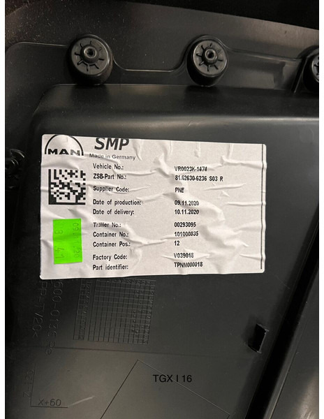 MAN - مصد العربة: صورة 3 MAN - مصد العربة: صورة 3