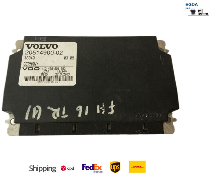 Volvo FH 16 - وحدة تحكم الكتروني: صورة 1 Volvo FH 16 - وحدة تحكم الكتروني: صورة 1