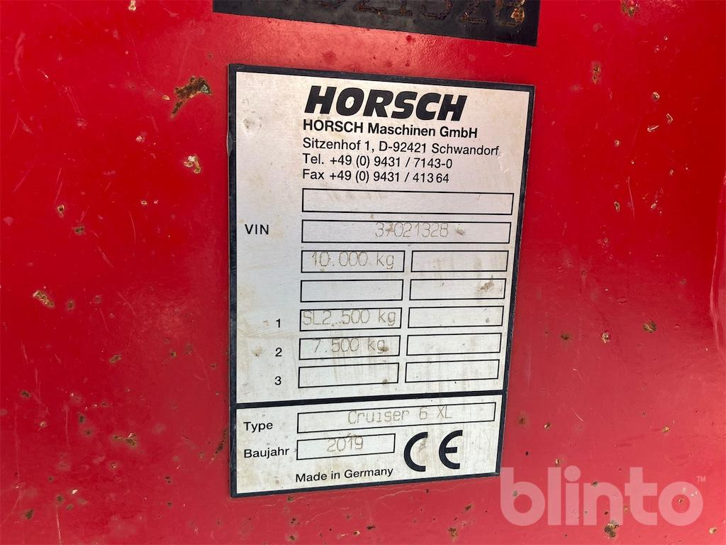 Horsch Cruiser 6 XL (2019) - المحراث: صورة 5 Horsch Cruiser 6 XL (2019) - المحراث: صورة 5