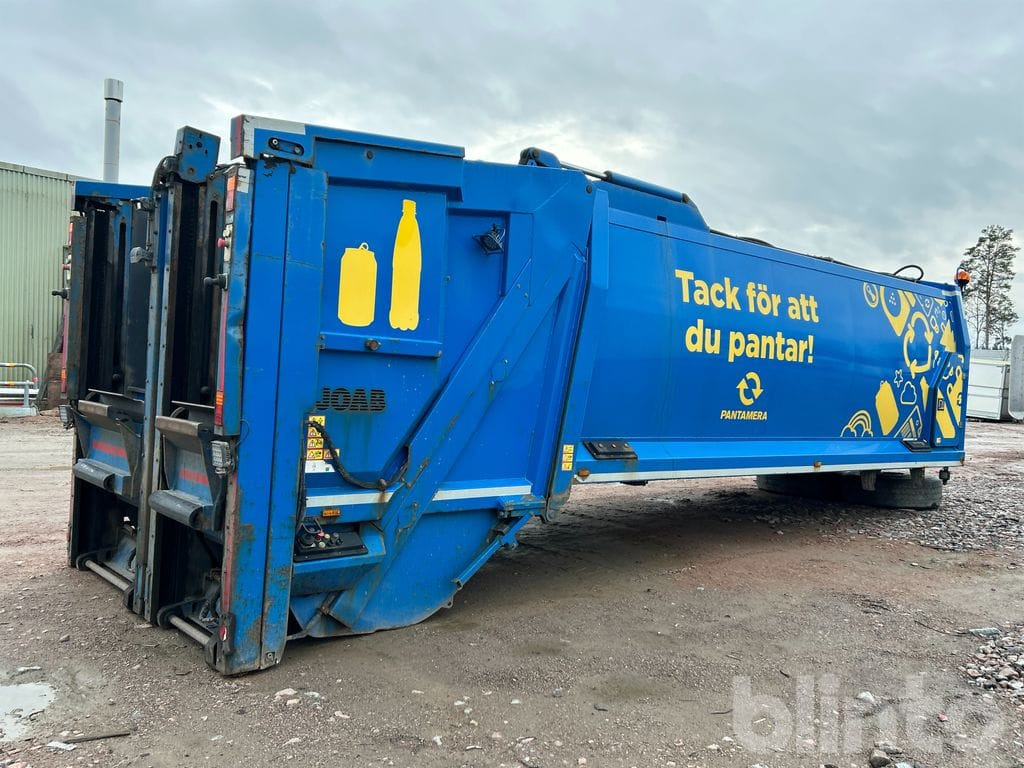 جسم شاحنة قمامة Joab Binlift Returnpack: صورة 7