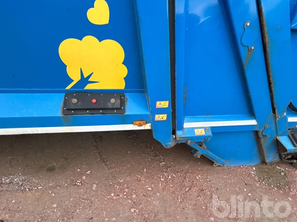 جسم شاحنة قمامة Joab Binlift Returnpack: صورة 16