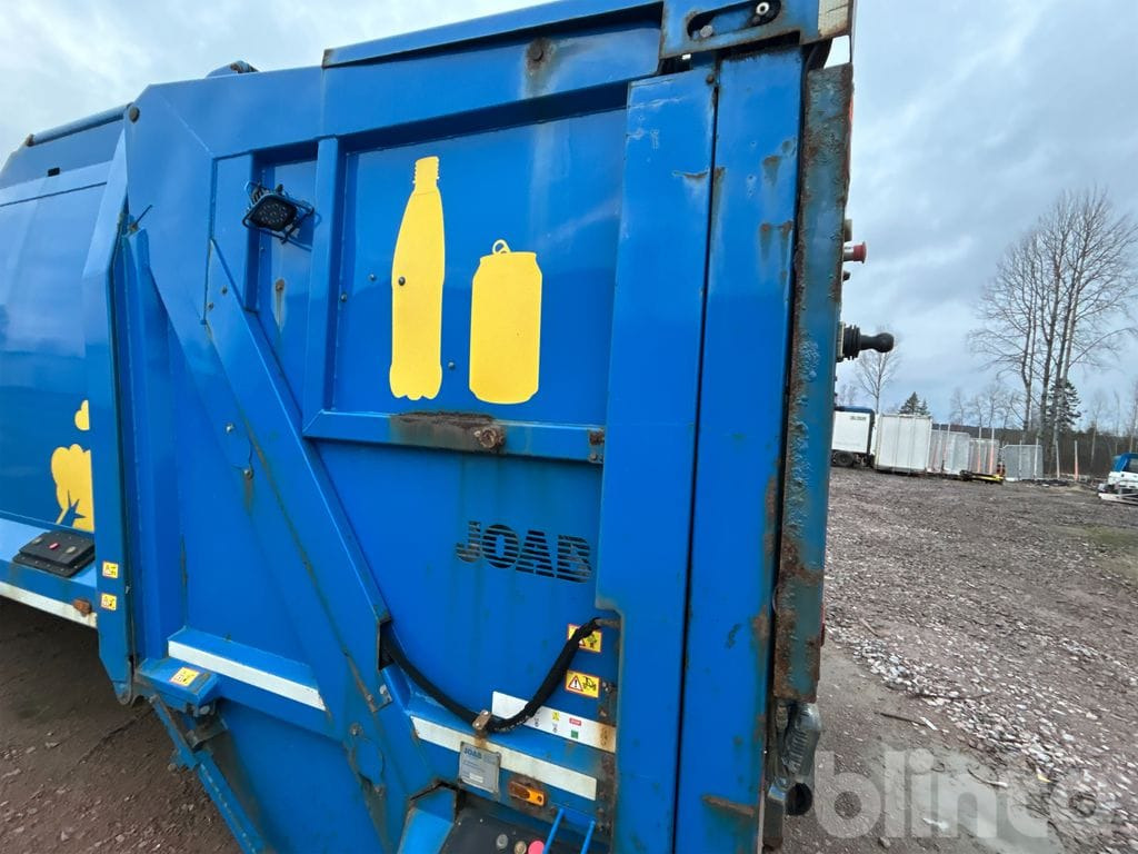 جسم شاحنة قمامة Joab Binlift Returnpack: صورة 15